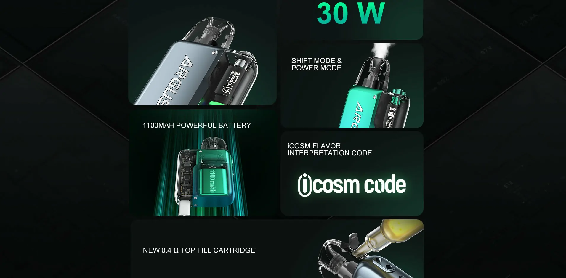 VOOPOO ARGUS P2 Pod System Mod Kit