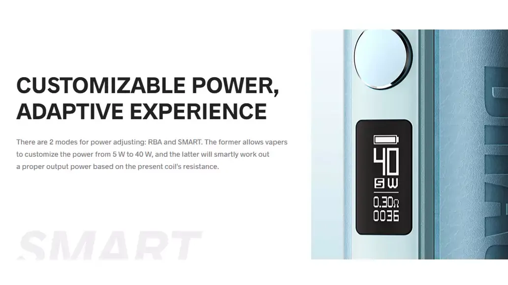 VOOPOO DRAG H40 Pod-System Mod-Kit