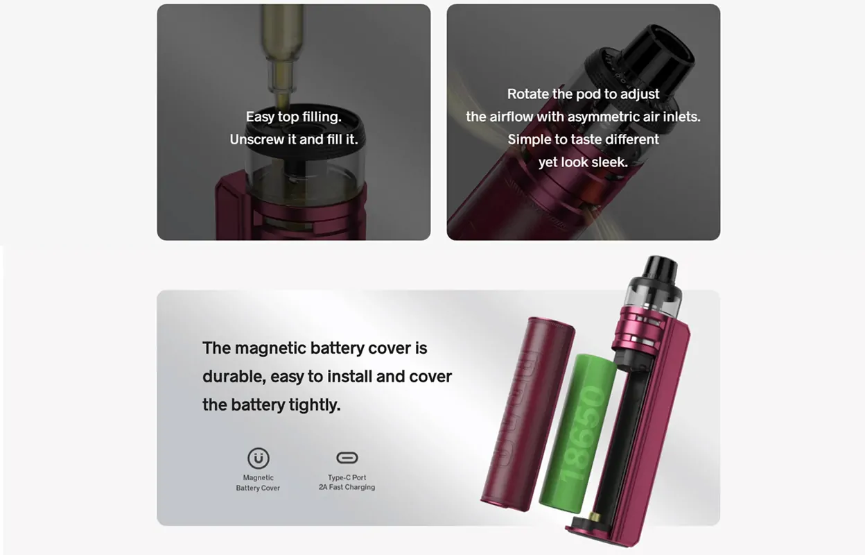 VOOPOO DRAG H80S Pod-System Mod-Kit