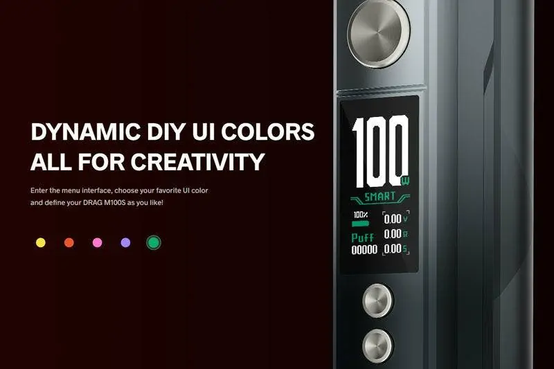 VOOPOO DRAG M100S Pod-System Mod-Kit