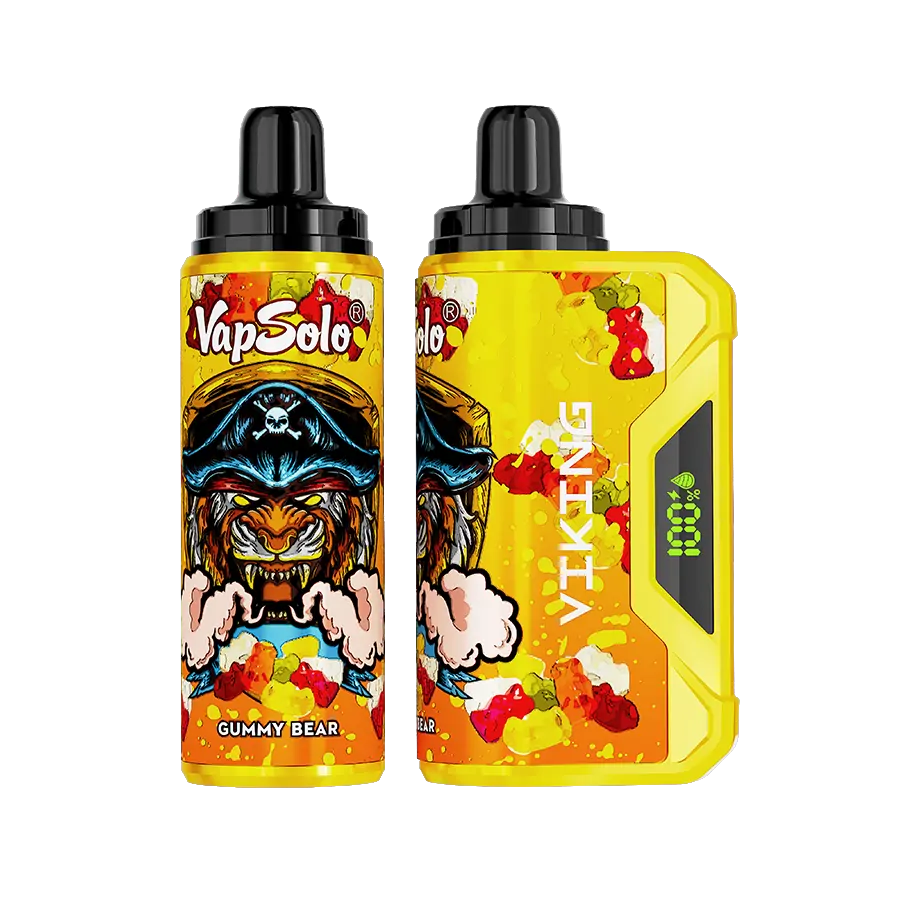 VapSolo Viking 12000 Züge LCD Display 4 Stufen Luftstrom 2% und 5% Nikotin gering Einweg-Vape Stifte Großhandel Wiederaufladbar – Bild 11