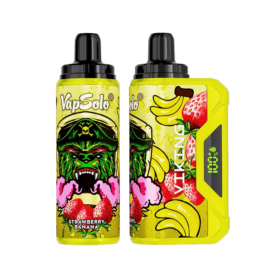 VapSolo Viking 12000 Züge LCD Display 4 Stufen Luftstrom 2% und 5% Nikotin gering Einweg-Vape Stifte Großhandel Wiederaufladbar – Bild 12
