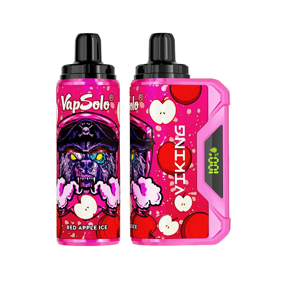 VapSolo Viking 12000 Züge LCD Display 4 Stufen Luftstrom 2% und 5% Nikotin gering Einweg-Vape Stifte Großhandel Wiederaufladbar – Bild 13