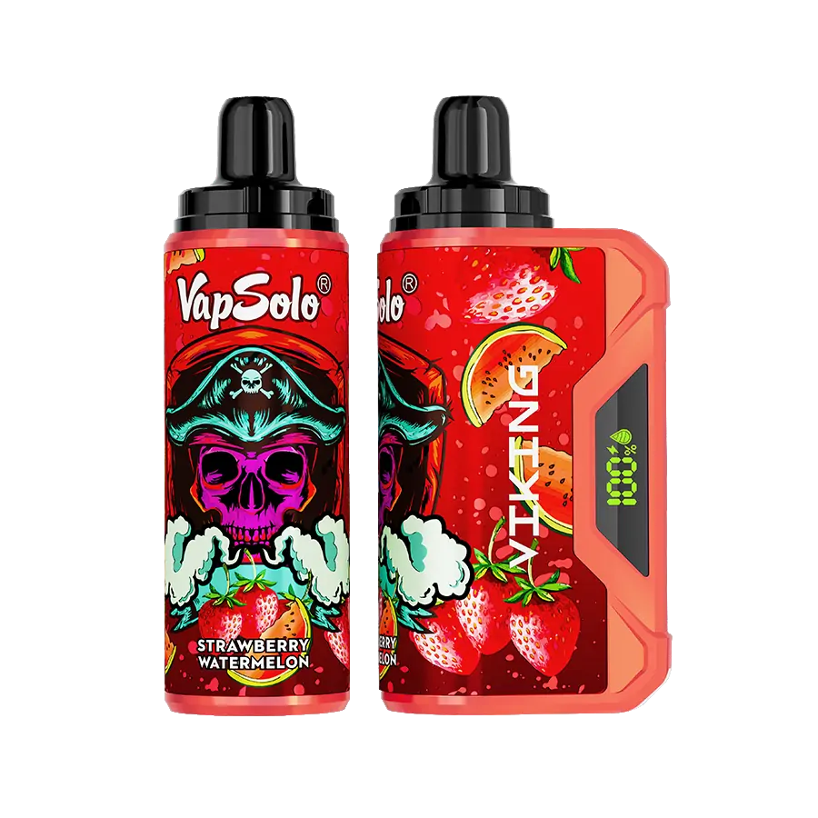 VapSolo Viking 12000 Züge LCD Display 4 Stufen Luftstrom 2% und 5% Nikotin gering Einweg-Vape Stifte Großhandel Wiederaufladbar – Bild 7