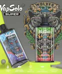 Vapsolo Super 15000 Züge 4-Stufen-Luftstrom 2% und 5% Nikotin Einweg-Dampfer mit Wiederaufladbarkeit im Großhandel