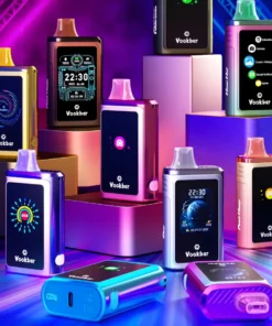 Vookbar Cyber Pro 30000 Züge Dual Mesh 2,1-Zoll Touchscreen 0% 2% 3% 5% Niedriger Nikotingehalt Großhandel Wiederaufladbare Einweg E-Zigarette Pen