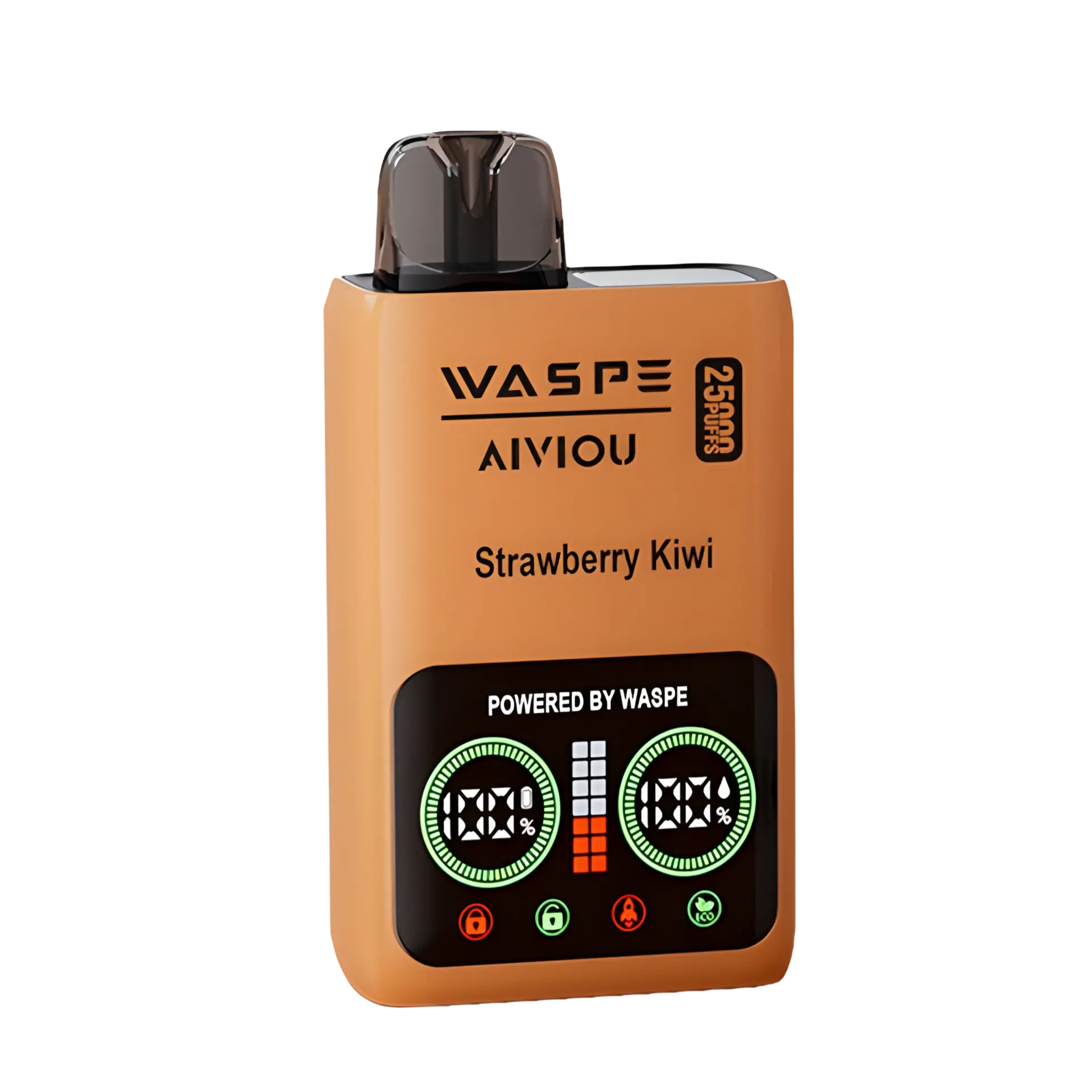 WASPE 25000 ZÜGE Dual Mesh Box Wiederaufladbar Einweg E-Zigarette mit LCD-Display 0% 2% 3% 5% Nikotin Geringer Nikotingehalt Großhandel – Bild 3