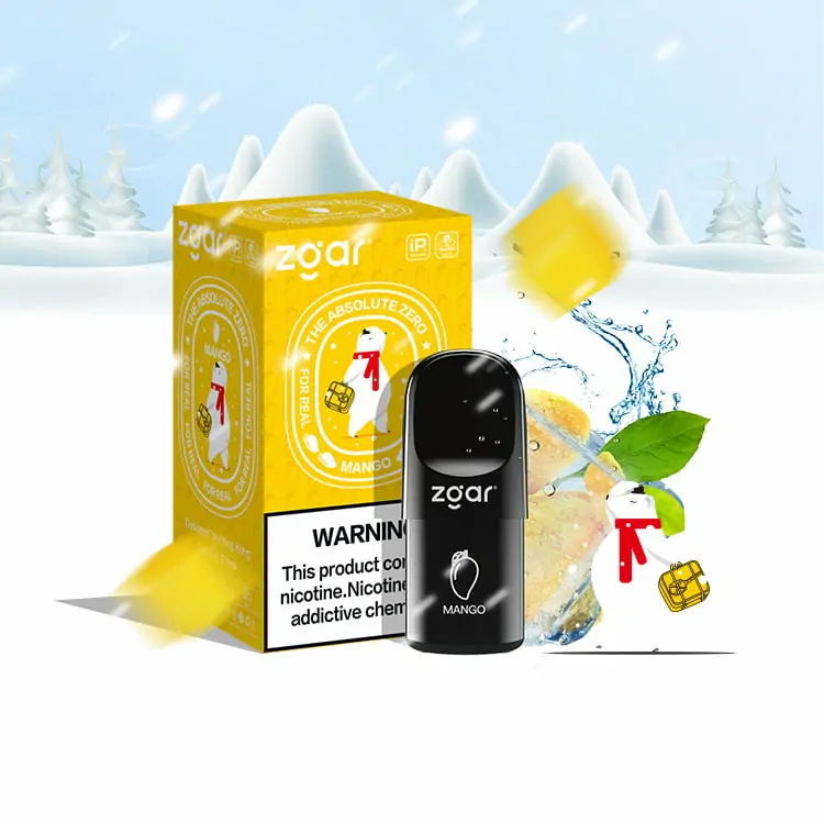 Zgar Vape AZ Pods 5.0 (3-in-1 Pack) – 3 % Nikotin, 3x Pod, bis zu 400 Züge – Großhandel & Bulk-Bestellung – Bild 13