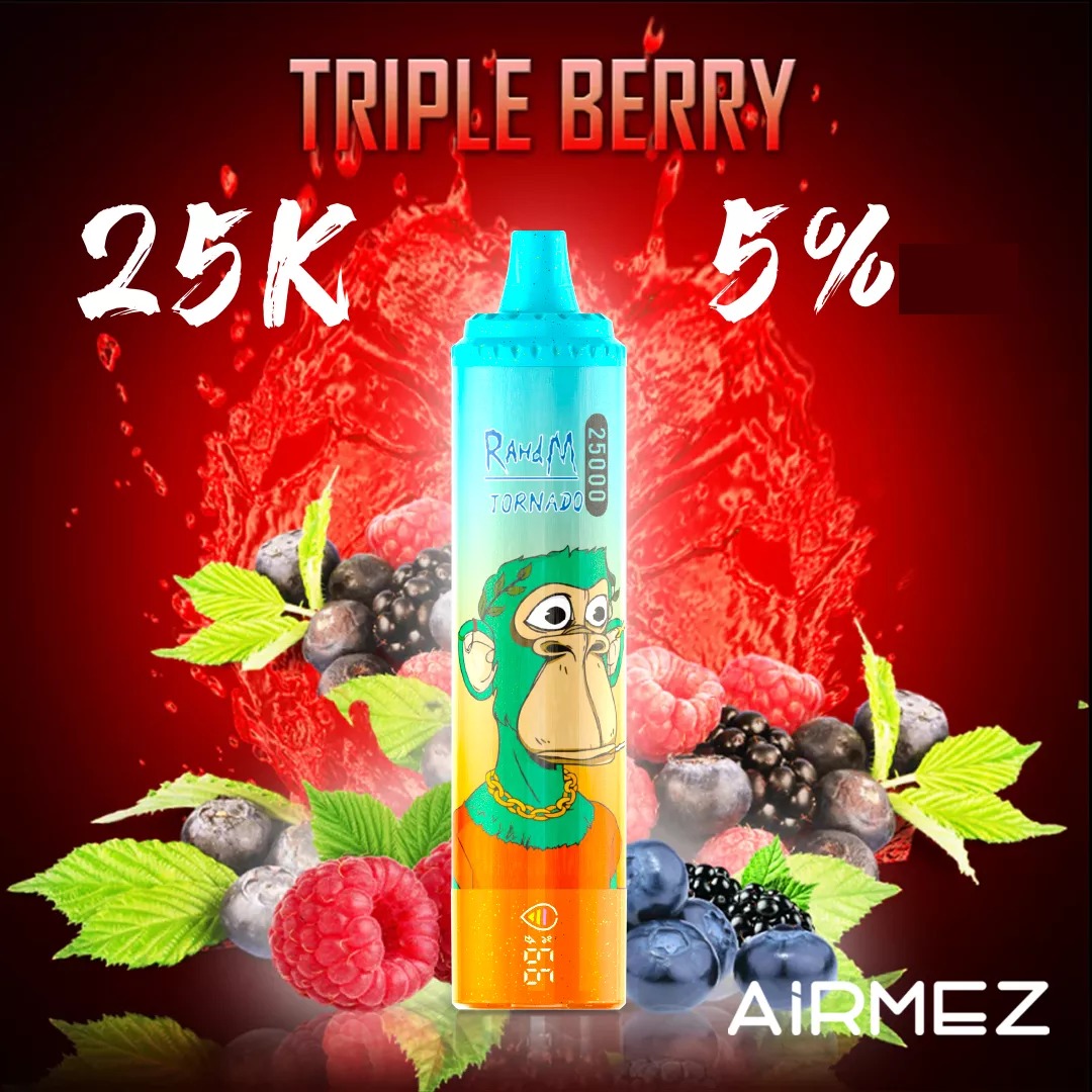 AIRMEZ TORNADO 25000 Züge Einweg Vape Großhandel EU Lager ohne Mindestmenge günstig kaufen – Bild 2