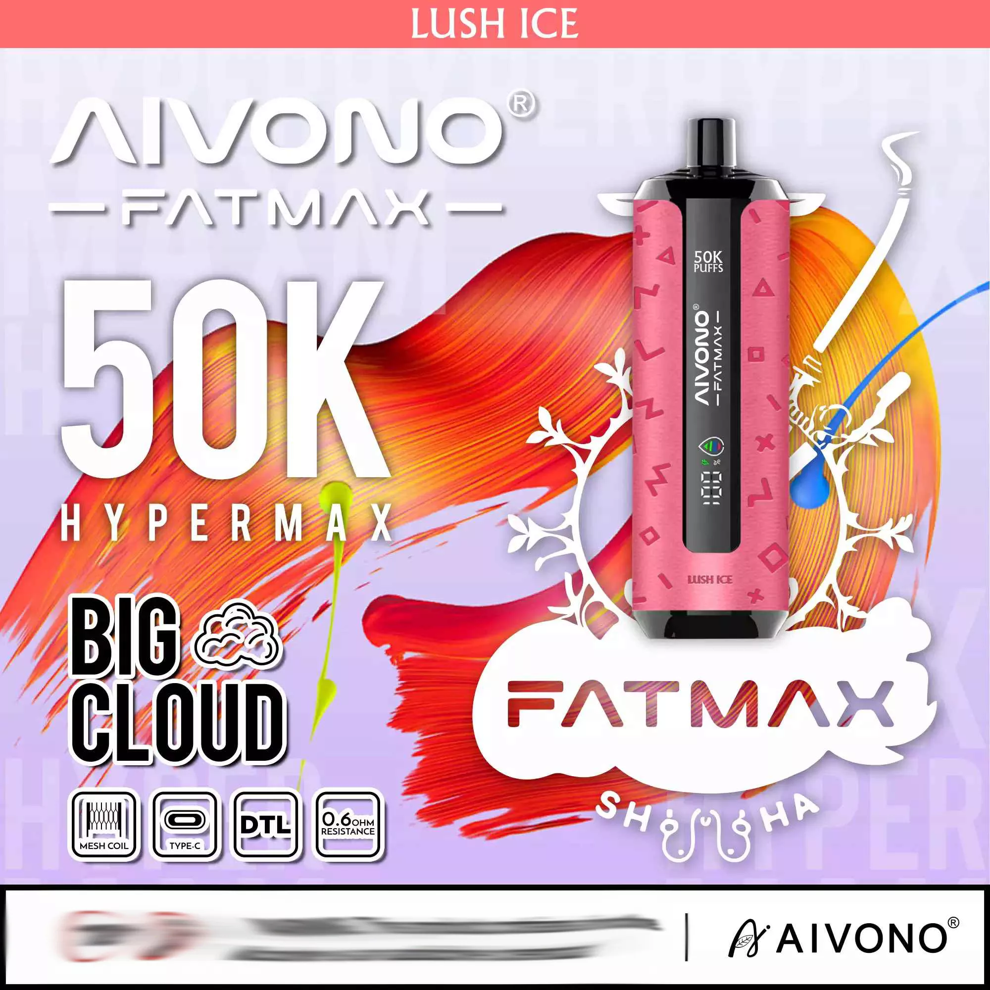 AIVONO AIM FATMAX 50000 Züge Einweg Vape Großhandel Posten günstig kaufen – Bild 8