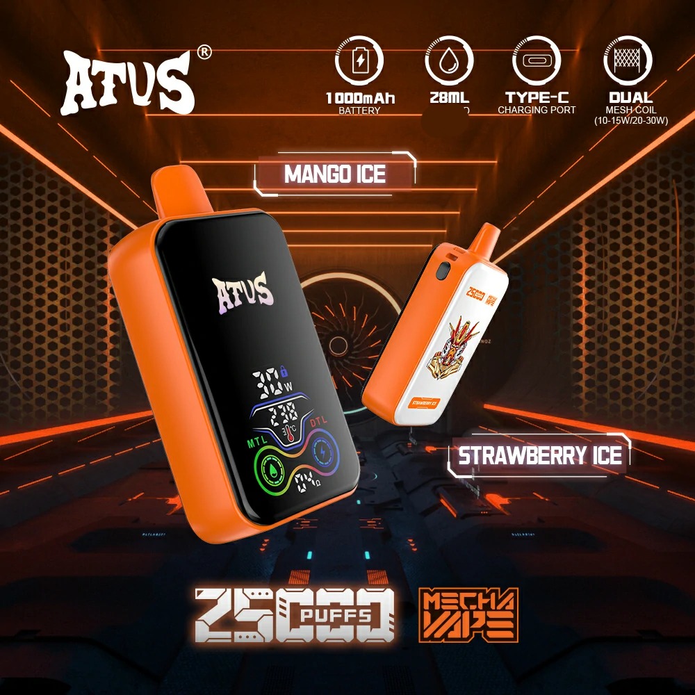ATVS 25000 Züge Dual Mesh Einweg Vape 25K Großhandel günstig kaufen – Bild 4