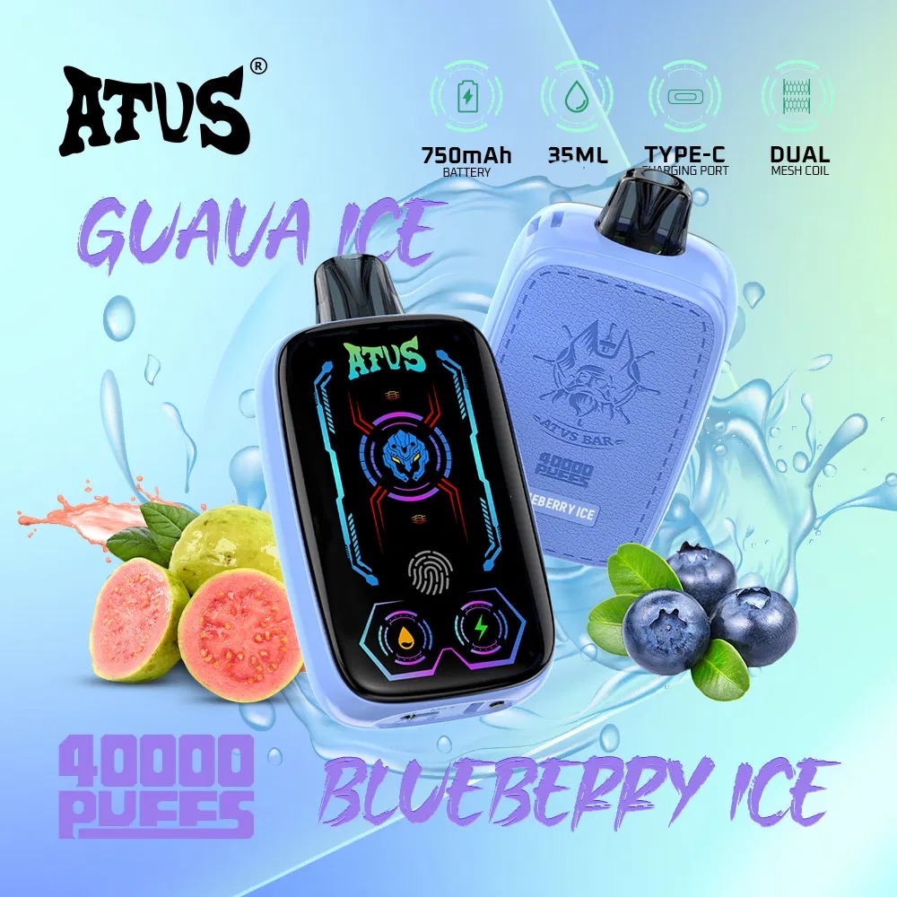 ATVS 40000 Züge Dual Mesh Einweg Vape Großhandel Digitalanzeige 40K günstig kaufen – Bild 7