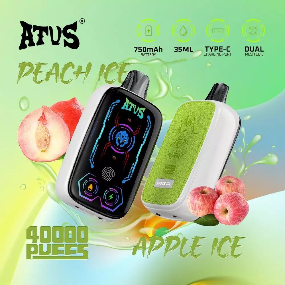 ATVS 40000 Züge Dual Mesh Einweg Vape Großhandel Digitalanzeige 40K günstig kaufen – Bild 2