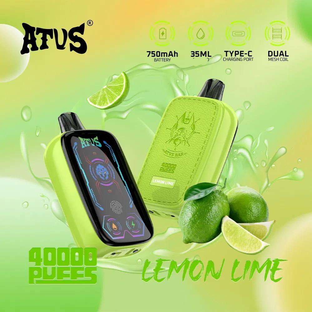 ATVS 40000 Züge Dual Mesh Einweg Vape Großhandel Digitalanzeige 40K günstig kaufen – Bild 3