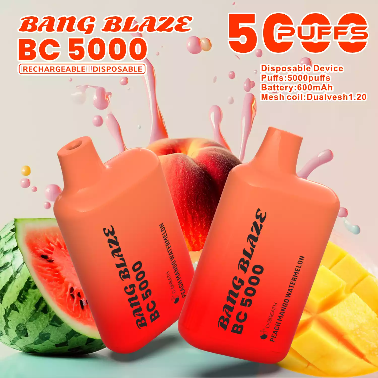 Bang Blaze BC 5000 Züge Einweg Vape DSK062 Großhandel günstig kaufen – Bild 6