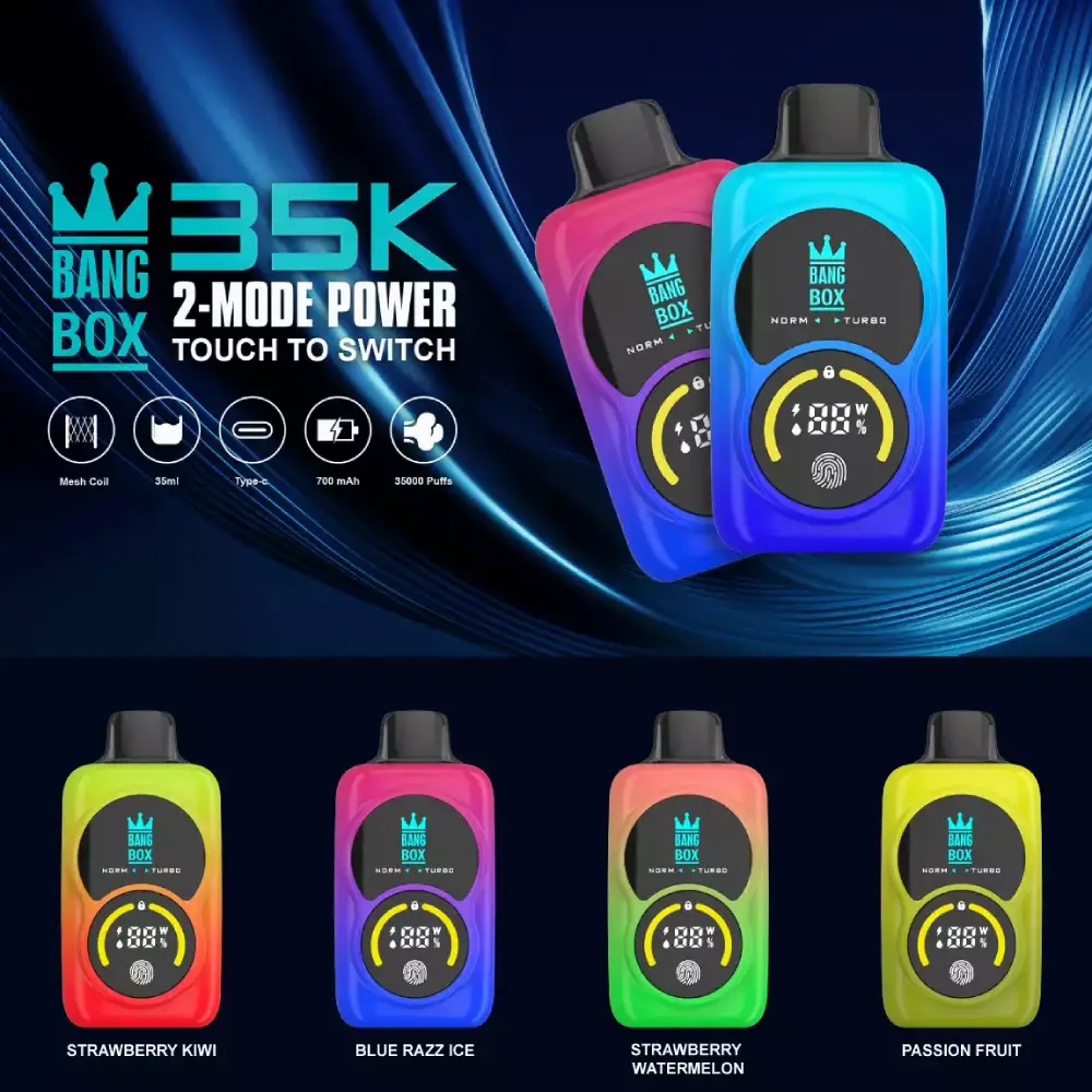 BANG BOX 35000 Züge Einweg Vape Dual Mesh Display Großhandel 35K günstig kaufen – Bild 14