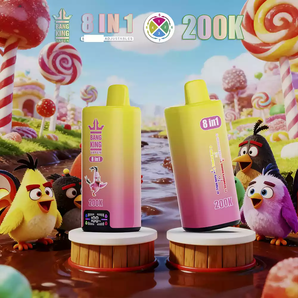 BANG KING 200K Einweg Vape 200000 Züge 8in1 Quad Mesh Großhandel DSK073 günstig kaufen – Bild 5