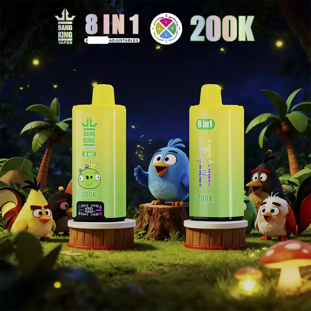 BANG KING 200K Einweg Vape 200000 Züge 8in1 Quad Mesh Großhandel DSK073 günstig kaufen – Bild 11