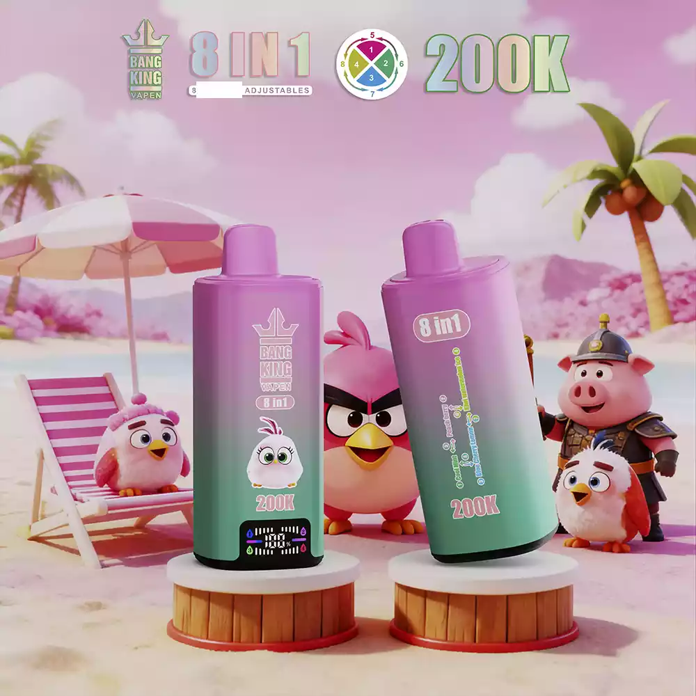 BANG KING 200K Einweg Vape 200000 Züge 8in1 Quad Mesh Großhandel DSK073 günstig kaufen – Bild 6
