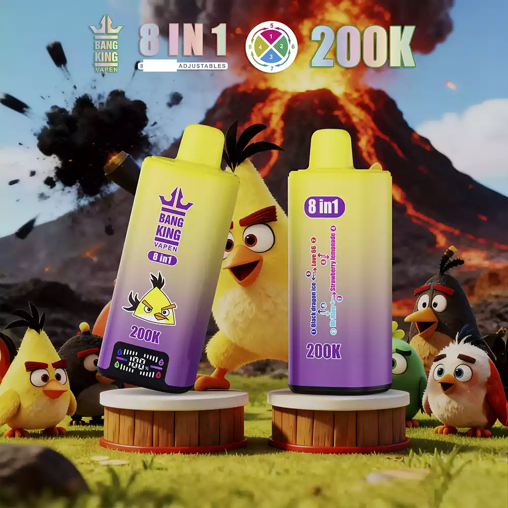 BANG KING 200K Einweg Vape 200000 Züge 8in1 Quad Mesh Großhandel DSK073 günstig kaufen – Bild 2