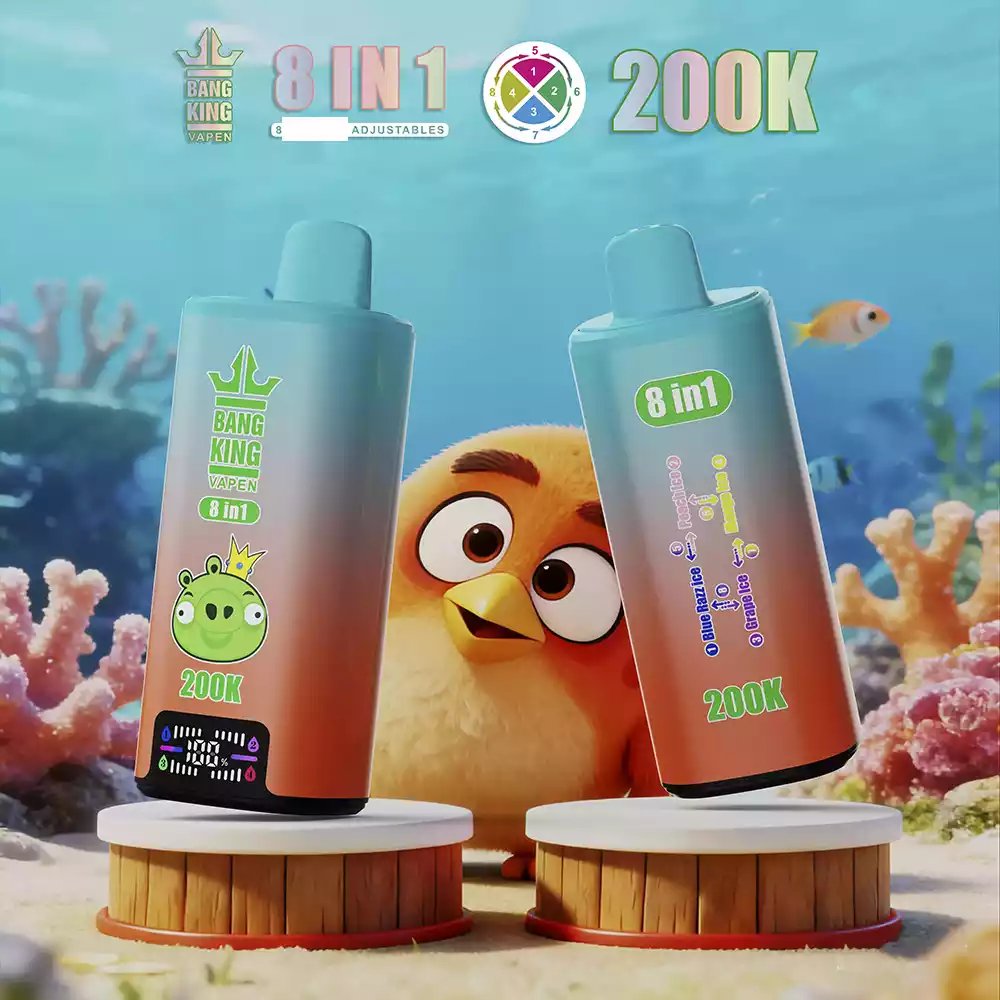 BANG KING 200K Einweg Vape 200000 Züge 8in1 Quad Mesh Großhandel DSK073 günstig kaufen – Bild 9