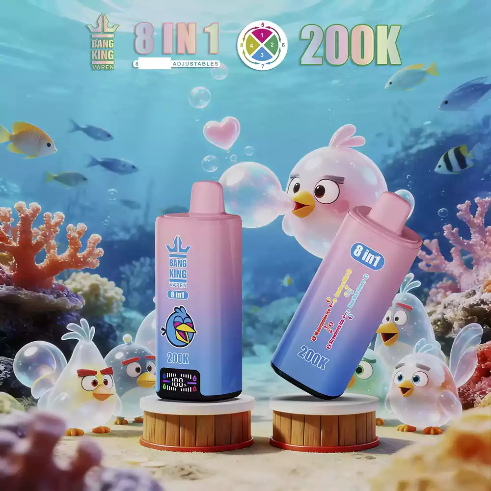 BANG KING 200K Einweg Vape 200000 Züge 8in1 Quad Mesh Großhandel DSK073 günstig kaufen – Bild 4