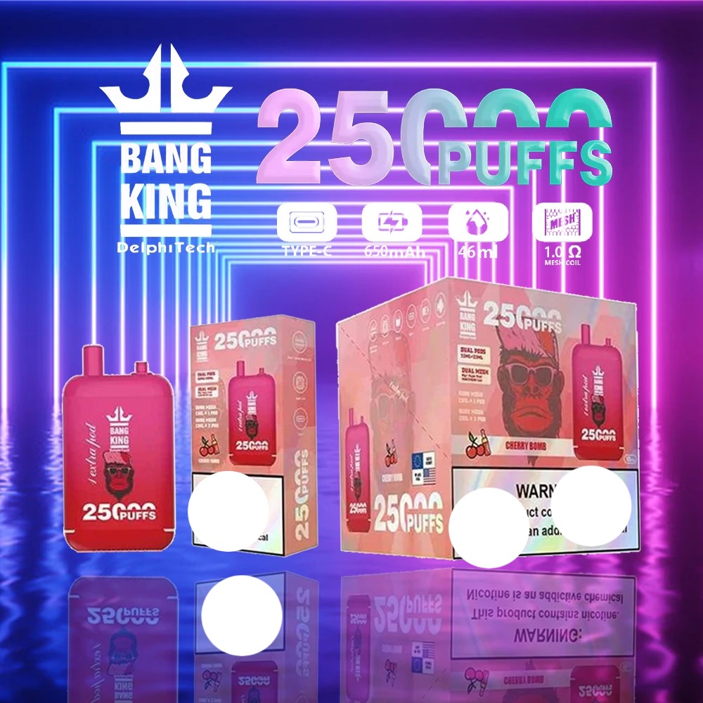 Bang King 25000 Dual Pod mit unterschiedlichen Optionen
