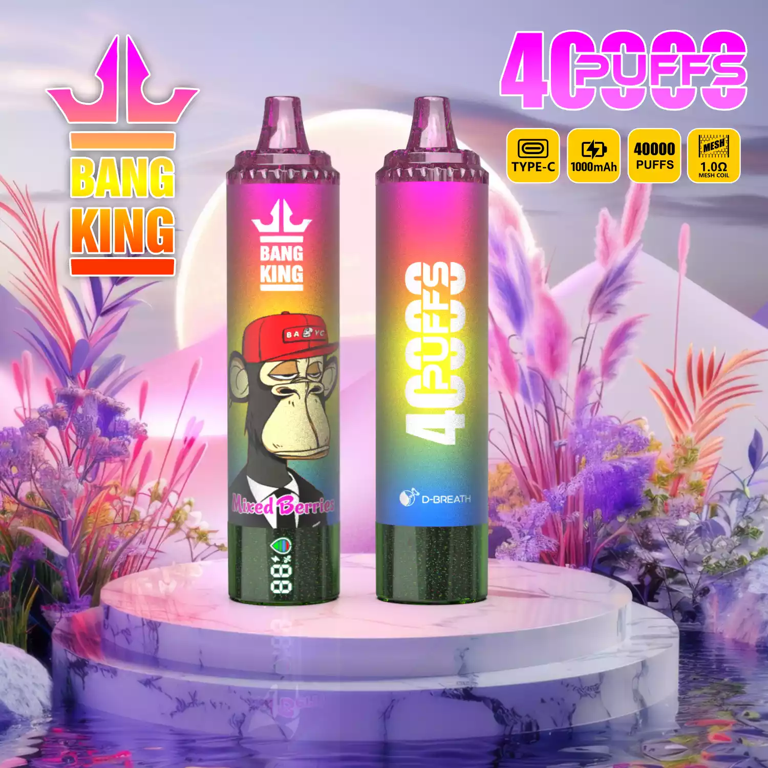 BANG KING 40000 Züge Einweg Vape DSK059 Großhandel 40K Züge günstig kaufen – Bild 4