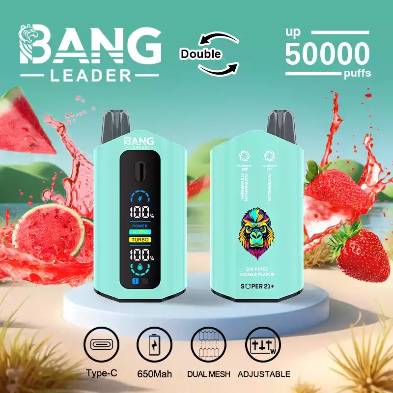 BANG LEADER 50000 Züge Dual Taste Einweg Vape 50K Großhandel günstig kaufen – Bild 3