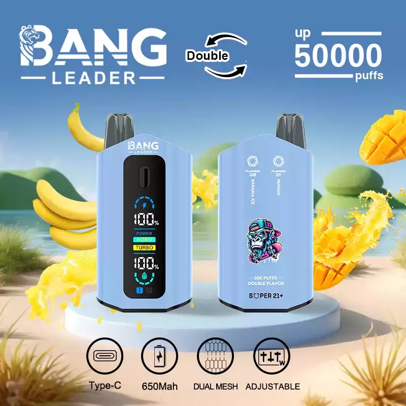 BANG LEADER 50000 Züge Dual Taste Einweg Vape 50K Großhandel günstig kaufen – Bild 12