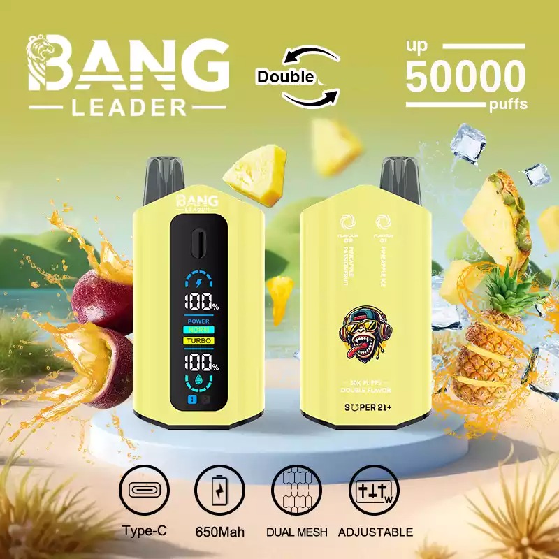 BANG LEADER 50000 Züge Dual Taste Einweg Vape 50K Großhandel günstig kaufen – Bild 11