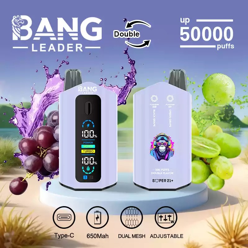 BANG LEADER 50000 Züge Dual Taste Einweg Vape 50K Großhandel günstig kaufen – Bild 2