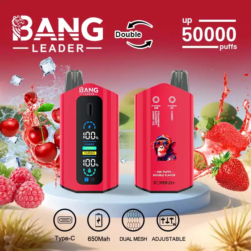 BANG LEADER 50000 Züge Dual Taste Einweg Vape 50K Großhandel günstig kaufen – Bild 6