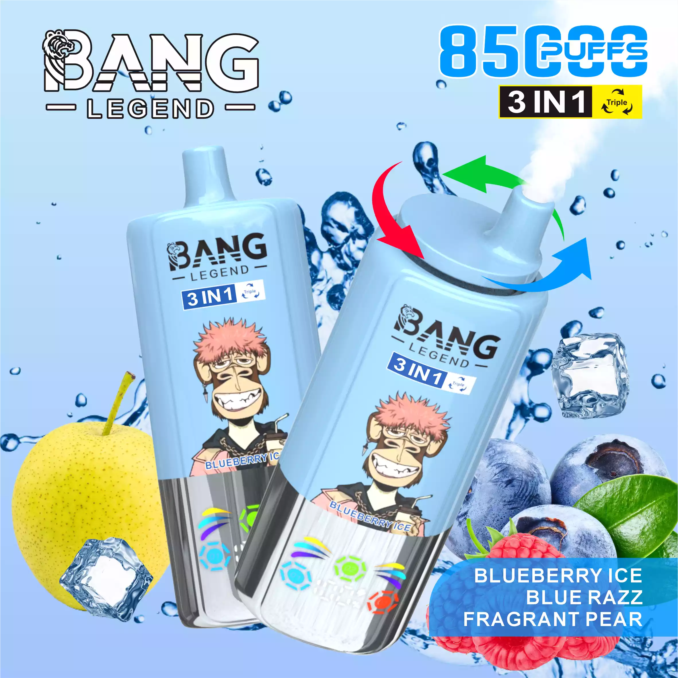 BANG LEGEND 85000 Züge 3 in 1 Einweg Vape DSK058 Großhandel günstig kaufen – Bild 9