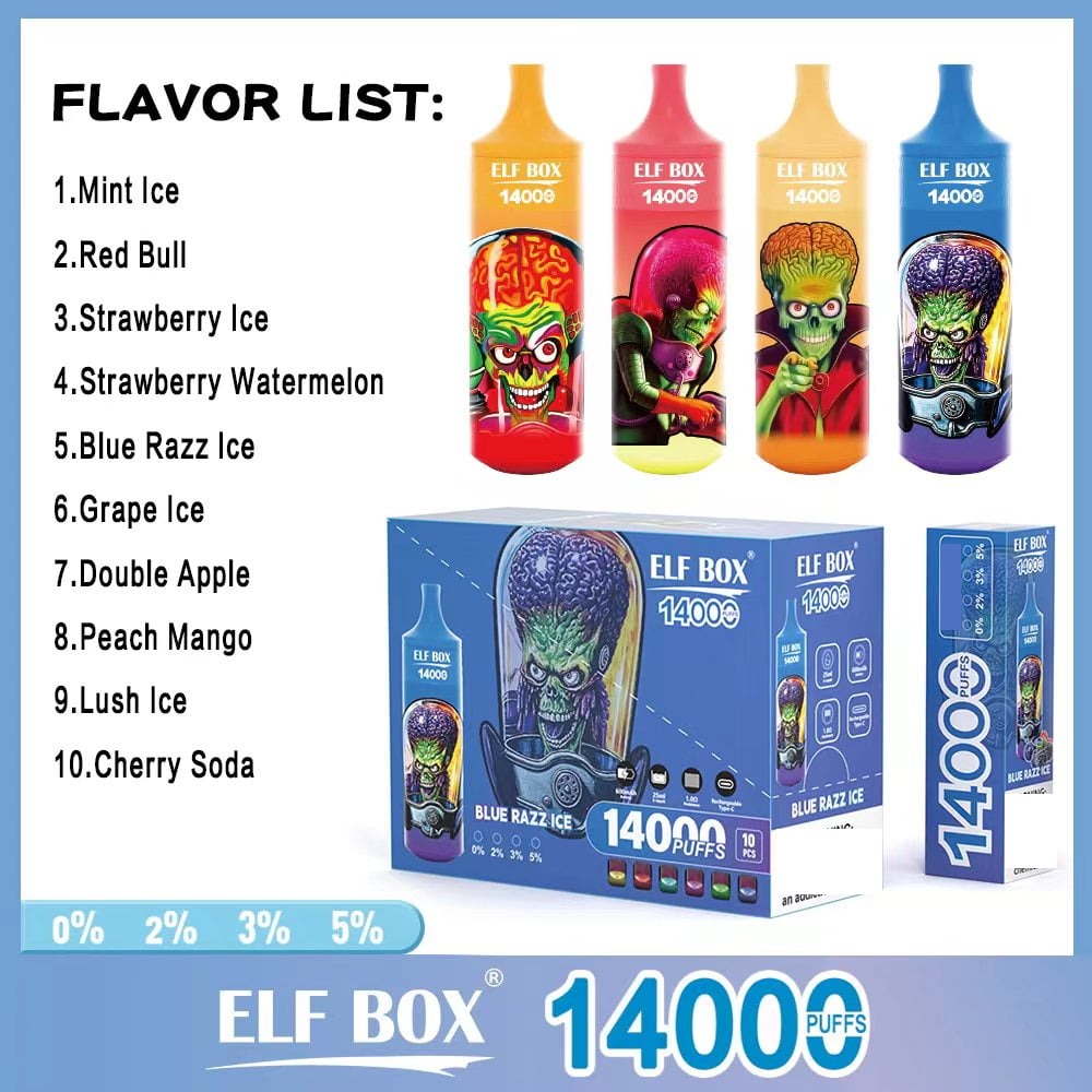 ELF BOX Vape Großhandel – RGB14000 Produktabbildung