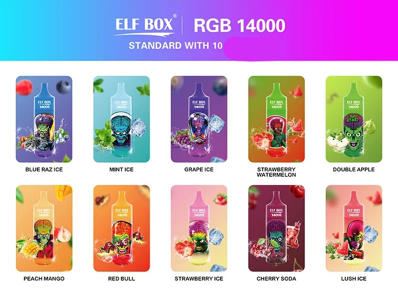 ELF BOX RGB14000 Einweg Vape 14000 Züge Großhandel günstig kaufen – Bild 2