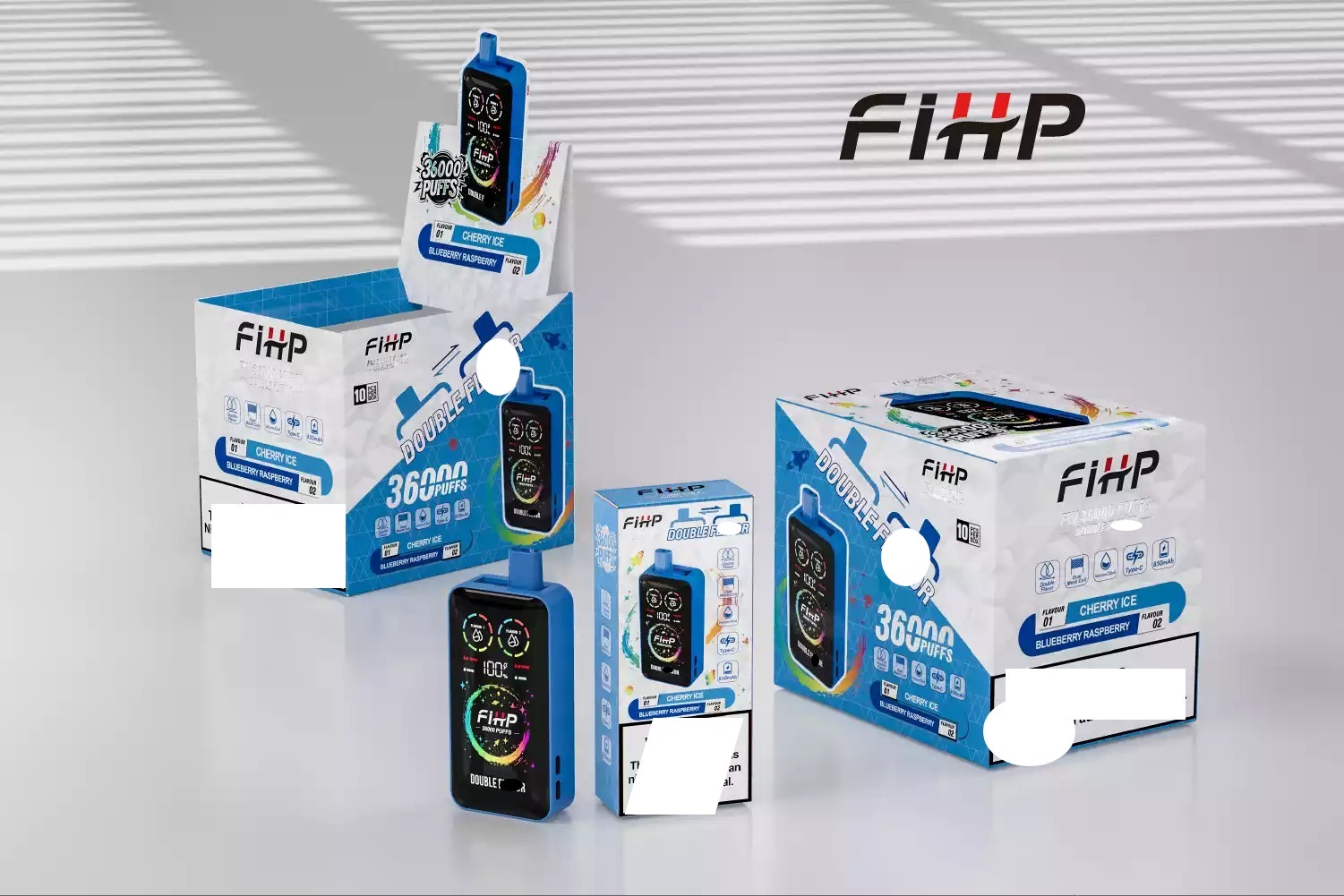 FIHP 36000 Einweg Vape 36K Züge Doppel LED Dual Mesh Coil Großhandel günstig kaufen – Bild 5