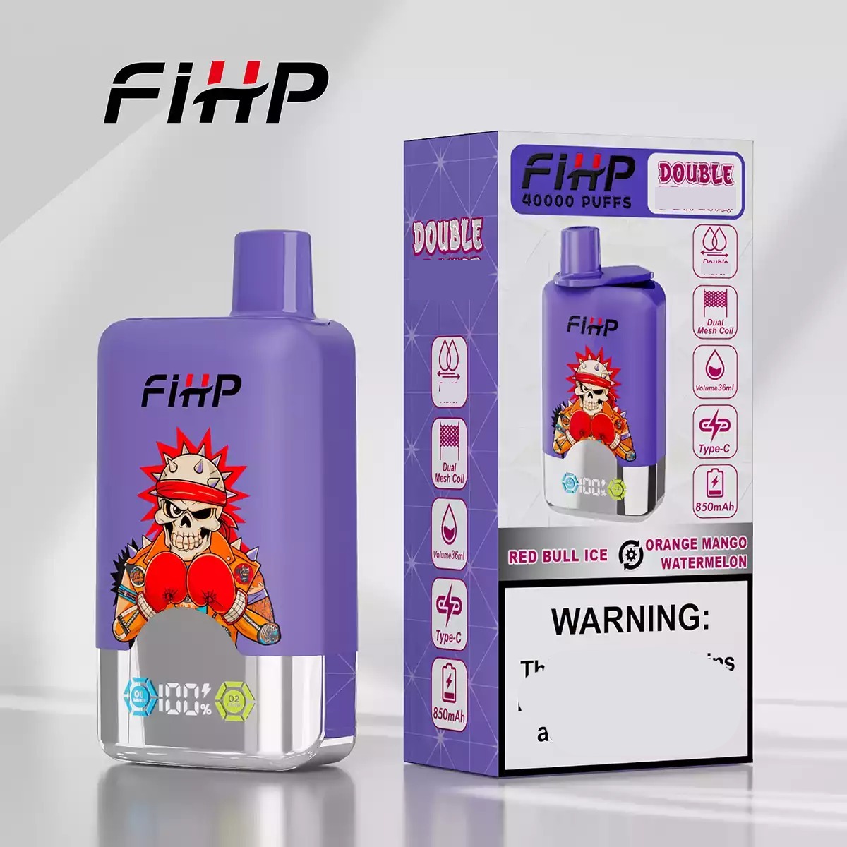 FIHP 40000 Züge Doppel Einweg Vape 40K Großhandel Bestpreis – Bild 13