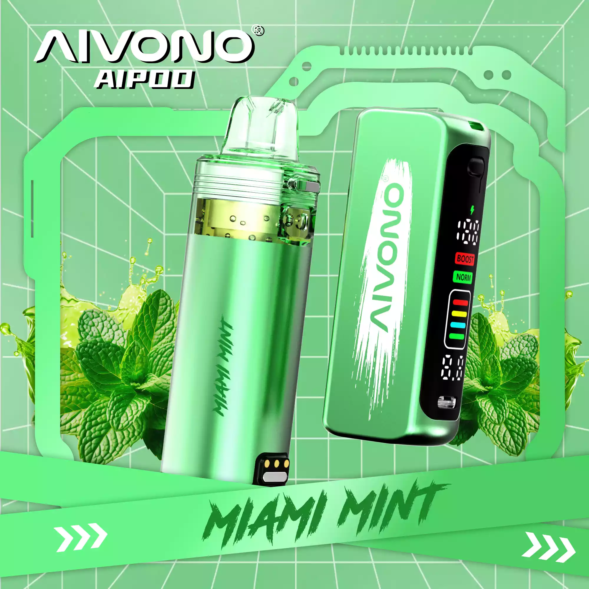 AIVONO AIM AIPOD KIT 30K Refillable Pod Vape 30000 Züge Großhandel Display günstig kaufen