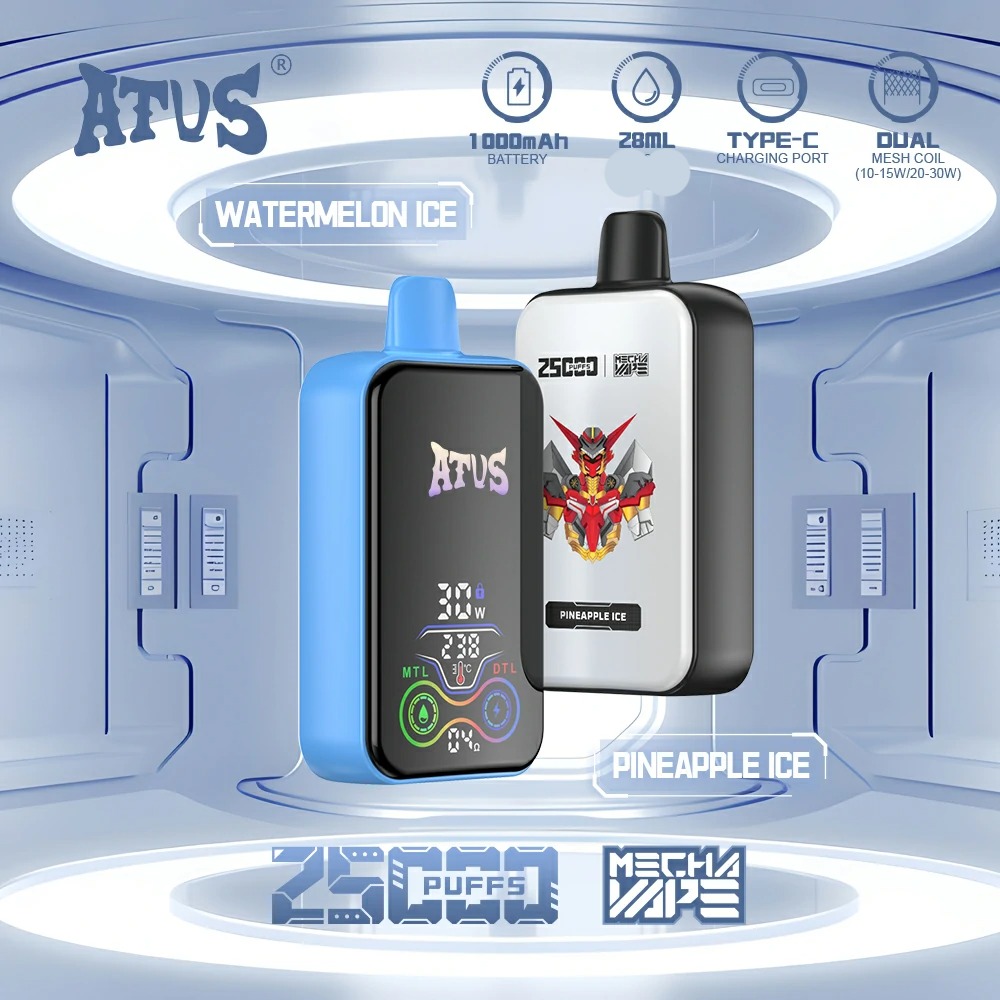 ATVS 25000 Züge Dual Mesh Einweg Vape 25K Großhandel günstig kaufen