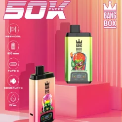 BANG BOX 50000 Züge Doppelgeschmack Digitalanzeige Einweg Vape Großhandel 50K günstig kaufen