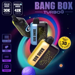 BANG BOX TURBO 42000 Züge 3D Display Einweg Vape Großhandel kaufen