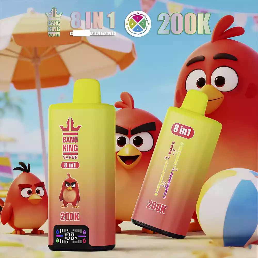 BANG KING 200K Einweg Vape 200000 Züge 8in1 Quad Mesh Großhandel DSK073 günstig kaufen