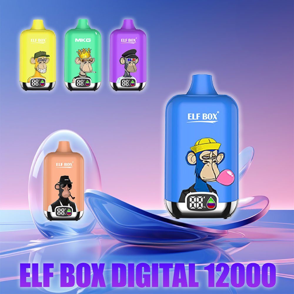 ELF BOX Digital 12000 Züge LED Einweg Vape Großhandel Display günstig kaufen