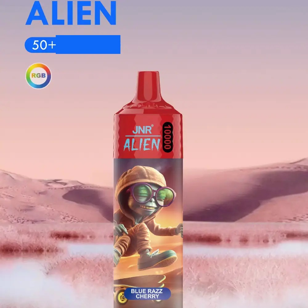 JNR Alien 10000 Züge RGB Einweg Vape Großhandel einstellbarer Airflow günstig kaufen