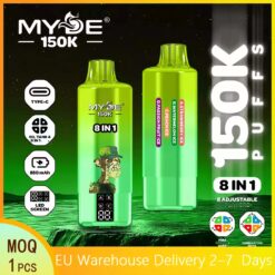MYDE 8in1 Einweg Vape 150000 Züge Großhandel EU Lager Schnellversand günstig kaufen
