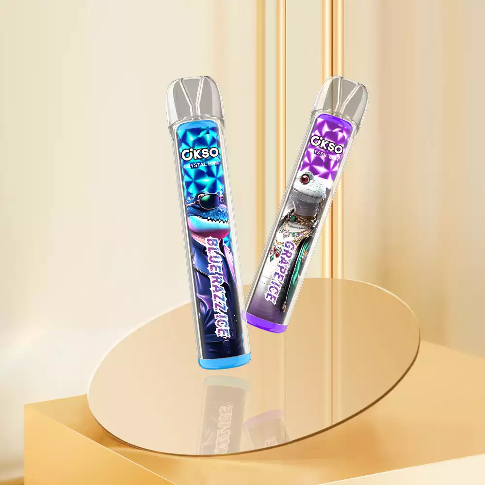 OKsO Crystal Bar 800 Einweg Vape 800 Züge Mesh Coil Großhandel günstig kaufen