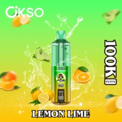 OKSO Tornado 100K Einweg Vape 100000 Züge Dual Mesh Coil RGB LED Großhandel günstig kaufen