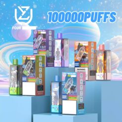 UZY Crystal 4in1 100000 Züge Einweg Vape Großhandel Bulk kaufen