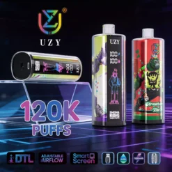 UZY Shisha Hookah King 120000 Züge Einweg Vape Großhandel Smartscreen günstig kaufen